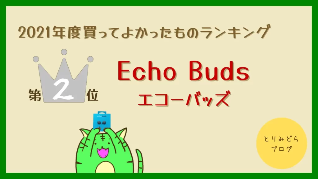 第2位：Echo Buds（エコーバッズ）